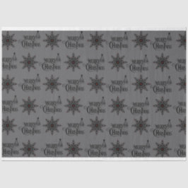 Papel de tecidos de Natal Escuro e Gótico