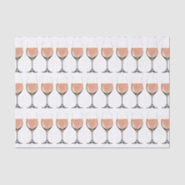papel de tecidos de vinho rosé
