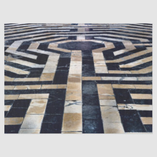 papel de tecidos do piso labirinto