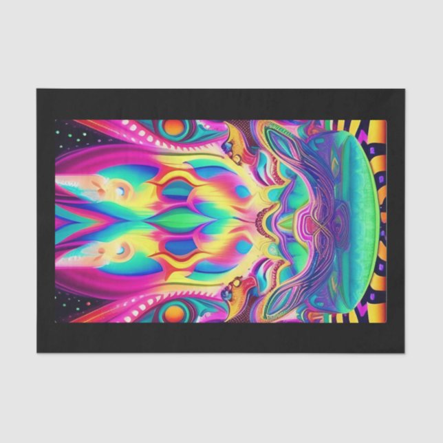 papel de tecidos do templo coruja (Frente )