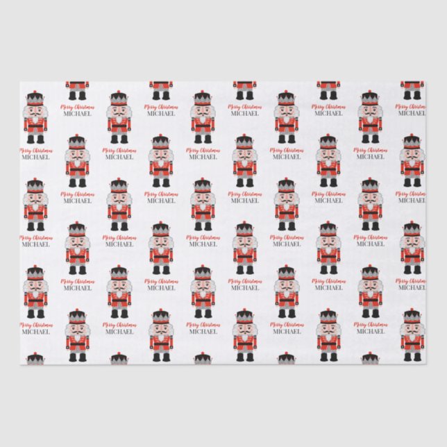 Papel de tecidos personalizado de piratas de Natal (Frente )