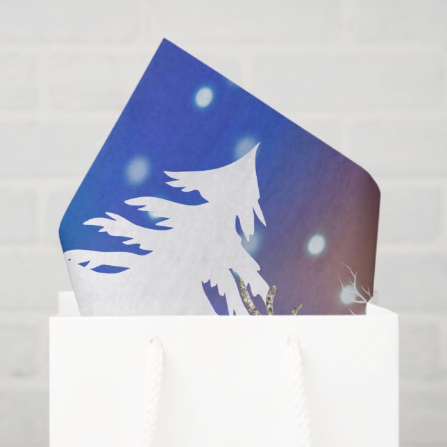 Papel de tecidos repolho Reprodutor Feriado (Sacola de presentes)