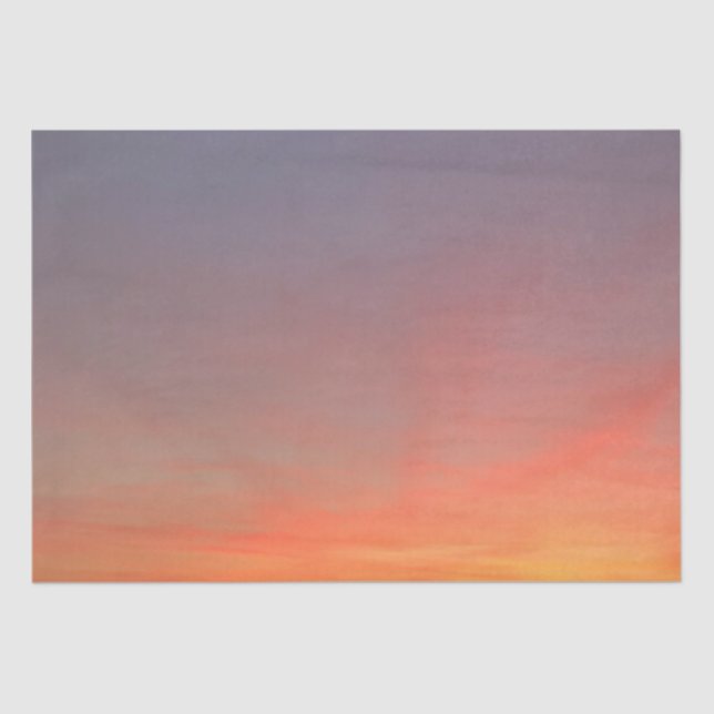 Papel de Tecidos Sunset Brilhantes (Frente )