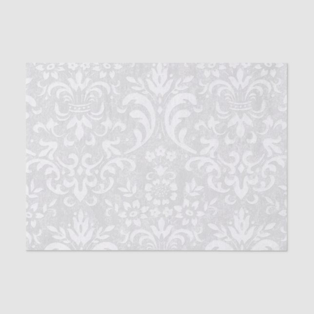 Papel de Teclado Azul Claro Damasco (Frente )