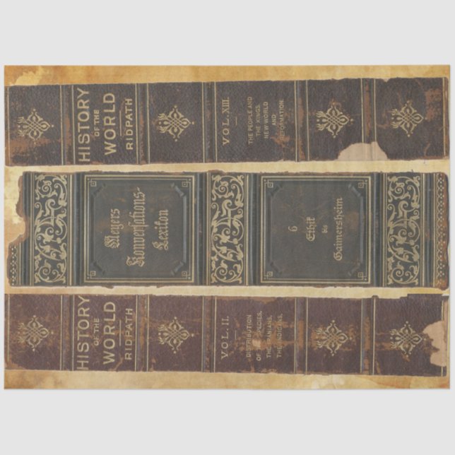 Papel Decopaginado do Livro (Frente )