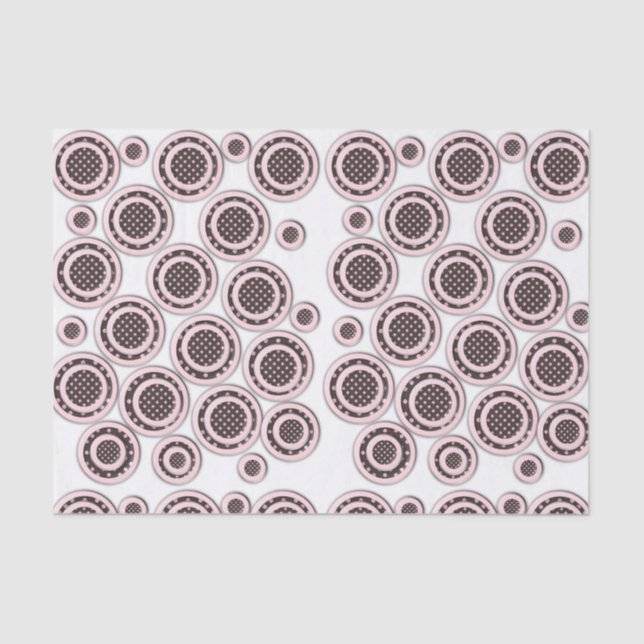 Papel decorativo para tecidos cor-de-rosa (Frente )