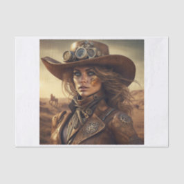 Papel Decoupage de Mulher-Vapor