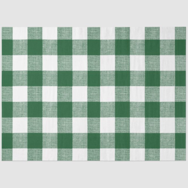 Papel Decoupage de Verificação de Buffalo (Frente )