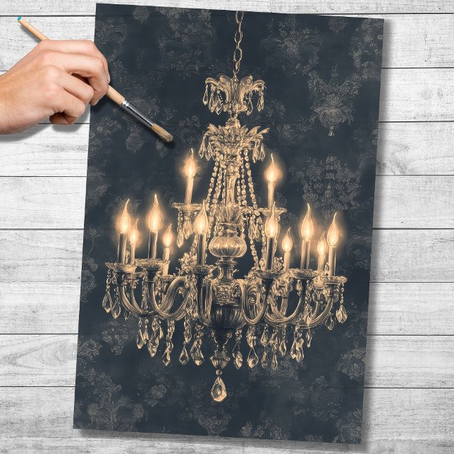 Papel Decoupage do Chandelier (Criador carregado)