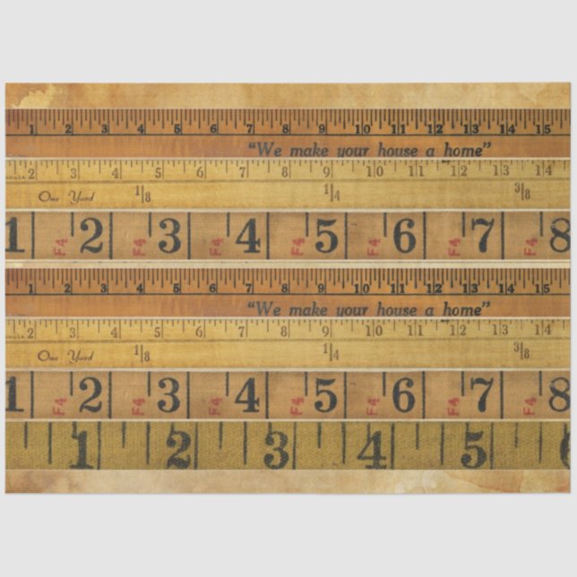 Papel Decoupage do Diário de Lixo da Régua (Frente )