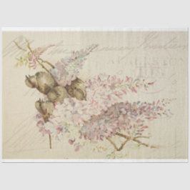 Papel Decoupage do Mobiliário de Aves Doce