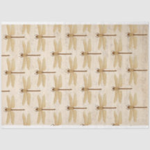 Papel Decoupage do Mobiliário de Dragonfly