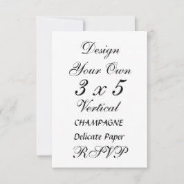 Papel delicado CHAMPANHE 3 x 5 DIY