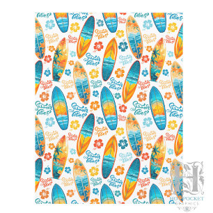 Papel do Álbum de Recortes de Surfe