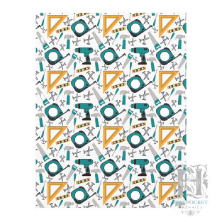 Papel do Álbum de Recortes do Faz-Tudo em Azul