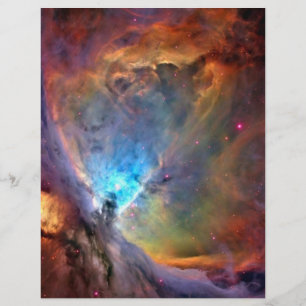 Papel do artesanato do espaço da nebulosa de Orio
