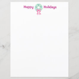 Papel do Natal da grinalda do Natal por Sue