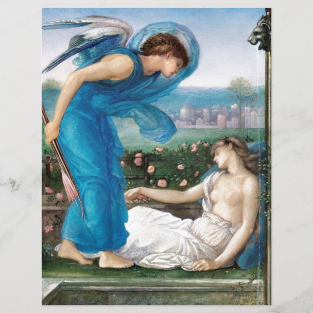 PAPEL DO SCRAPBOOK : E.B. JONES : CUPID E PSICHE (Frente)