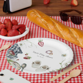 Papel Doce Piquenique de Verão | Chá de Bebê Prato de P
