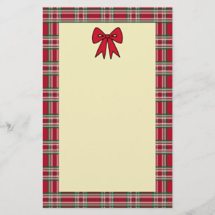 Papel dos artigos de papelaria da letra do Natal