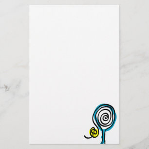 Papel dos artigos de papelaria do tênis