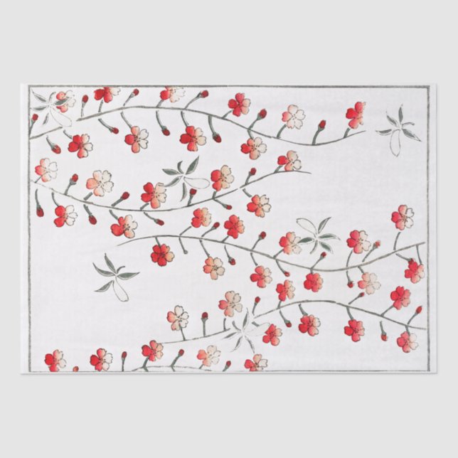 PAPEL DOS TECIDOS: WATANABE SEITEI : CHERRY BLOSSO (Frente )