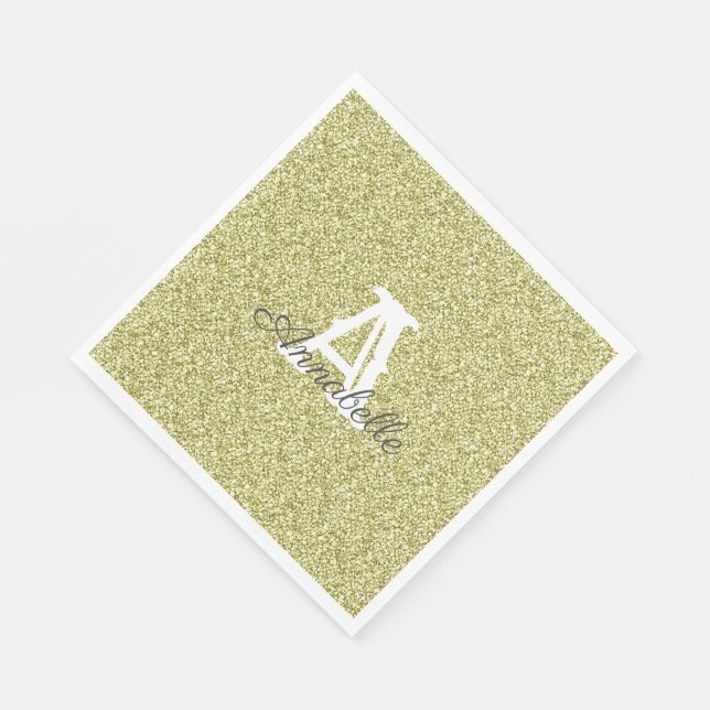 Papel Dourado brilho e pedacinho de guardanapo (Quina)