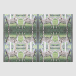 Papel em tecido branco de cabeça chata em forma de