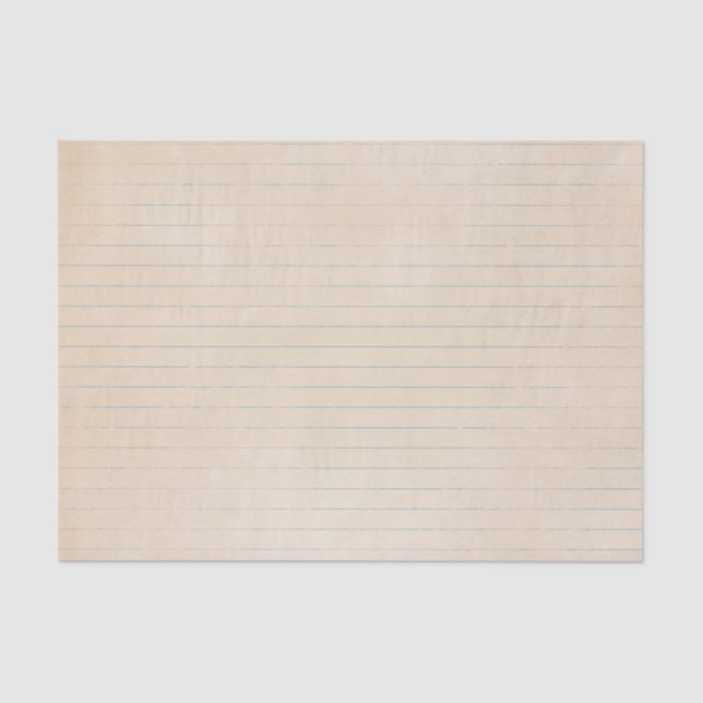 Papel envelhecido do caderno do vintage (Frente )