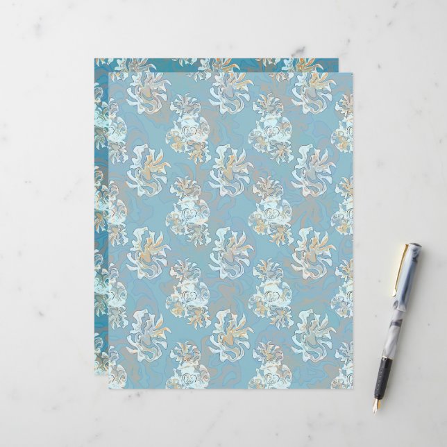 Papel Escrapbook Amorfo (Frente/Verso In Situ)