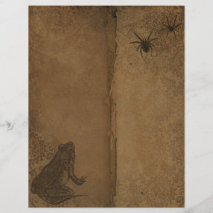 Papel Escrapbook Vintage Halloween