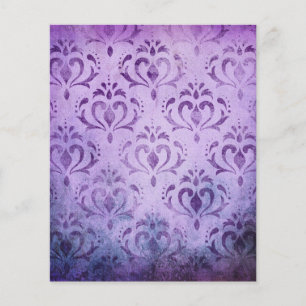 Papel Estilo de Vintage Roxo