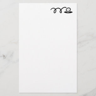 Papel feito sob encomenda dos artigos de papelaria