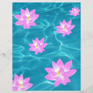 Papel Flor do Lotus