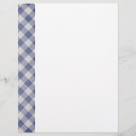 Papel Gingham De Dois Lados