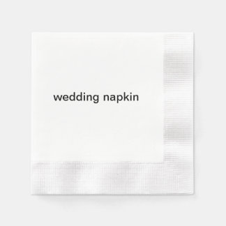 Papel guardanapo de casamento