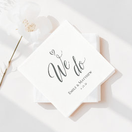 Papel Guardanapo de Casamento