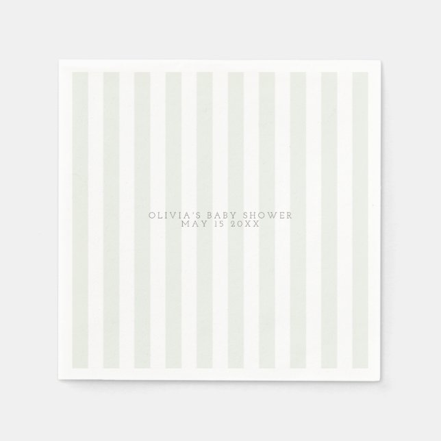 Papel guardanapo de chá de fraldas de golfe verde-sábado (Frente)