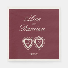 Papel Guardanapo de Cocktail Elegante Old Money