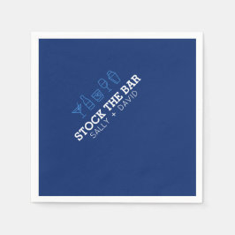 Papel Guardanapo de Cocktail para Bar Stock The Bar