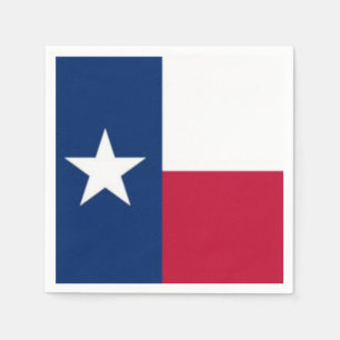 Papel Guardanapo de comensal da bandeira de Texas