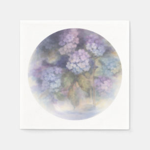 Papel Guardanapo de Jantar com Aquarela de Hortênsia Lil