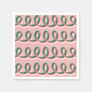 Papel Guardanapo de Loops em Linha