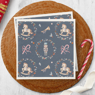 Papel Guardanapo de Natal Antigo com Soldado