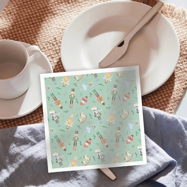 Papel Guardanapo de Natal do Quebra-Nozes (Criador carregado)