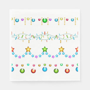 Papel Guardanapo de Papel-Louças de Natal