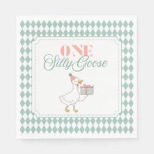 guardanapo de sobremesa One Silly Goose