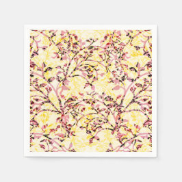 Papel Guardanapo de sobremesa retrô com detalhes de glac