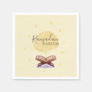 Papel Guardanapo do tema de Ramadan Kareem para a