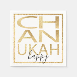 Papel Guardanapo Personalizado de Hanukkah Chanukah Feli